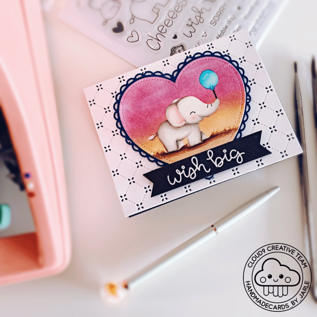 No Line Coloring with Lawn Fawn supplies (Cloud9&nbsp;Crafts)
