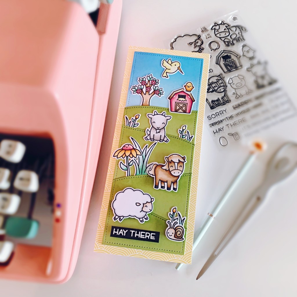 Slimline Card: On The Farm (feat. Lawn&nbsp;Fawn)