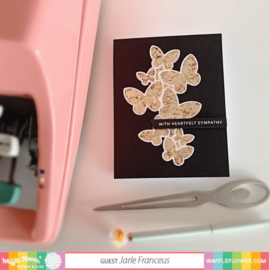 Waffle Flower Challenge: Unexpected Shaker&nbsp;Elements