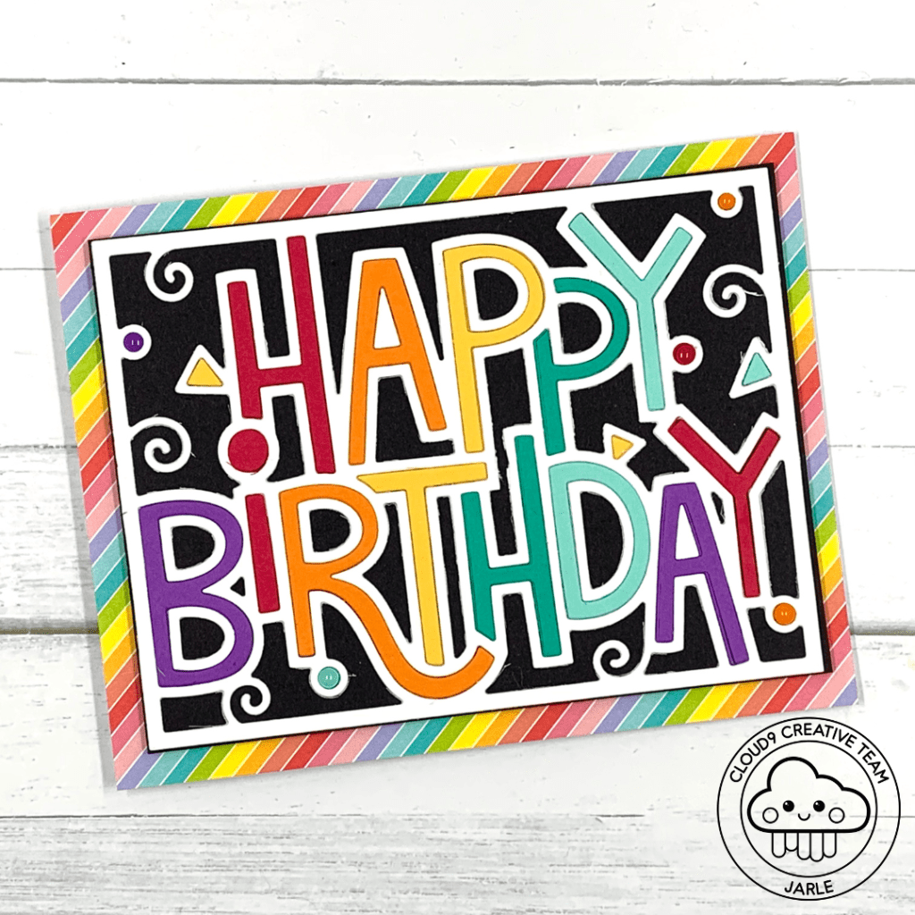 Big Sentiment Birthday&nbsp;Card