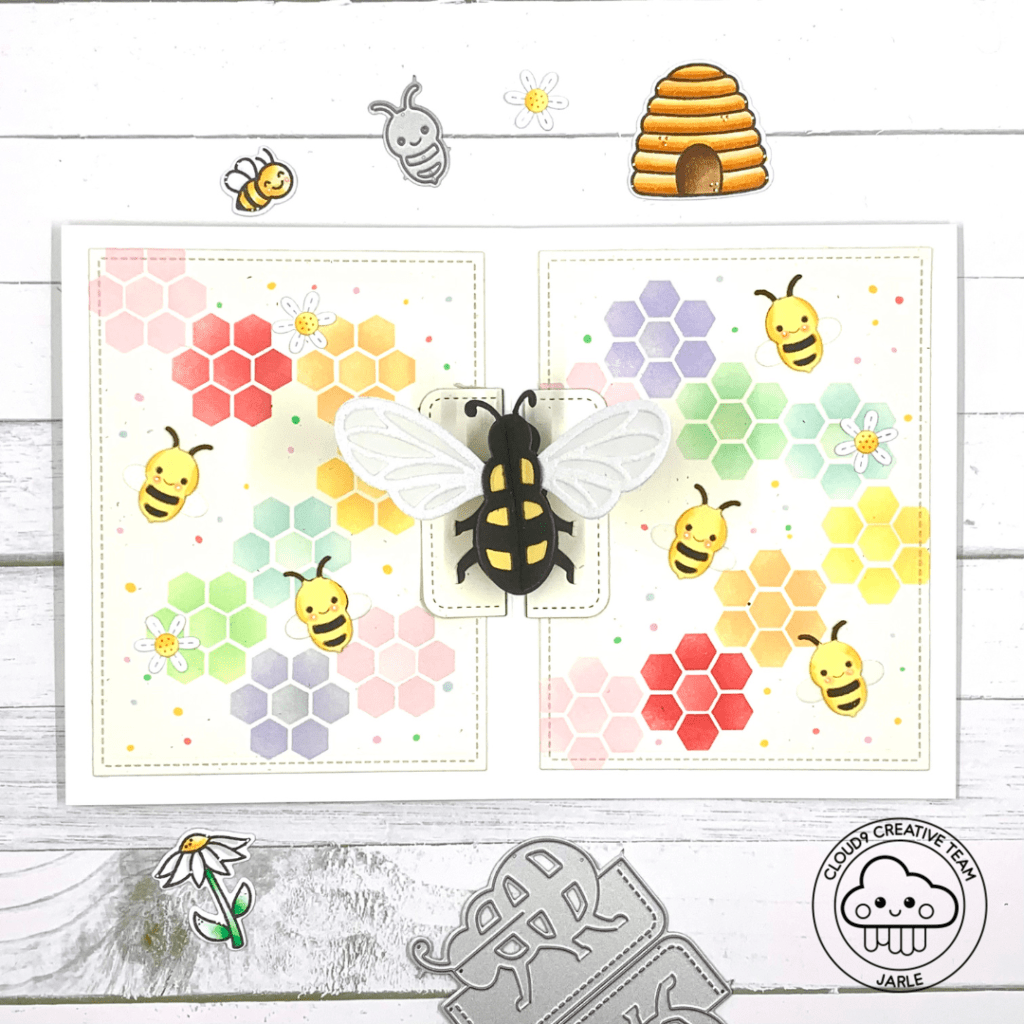 Pop Up Bee Birthday Card (Cloud9&nbsp;Crafts)