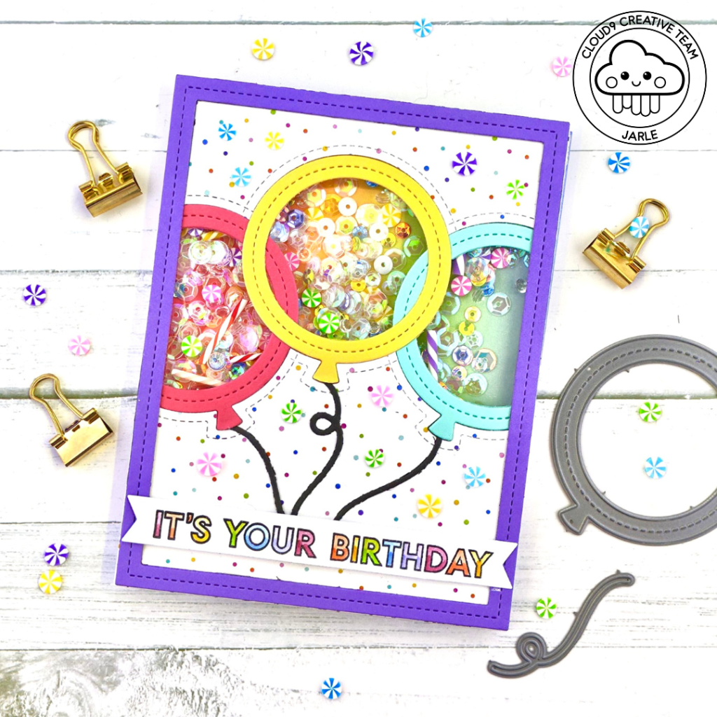 Birthday Shaker Card